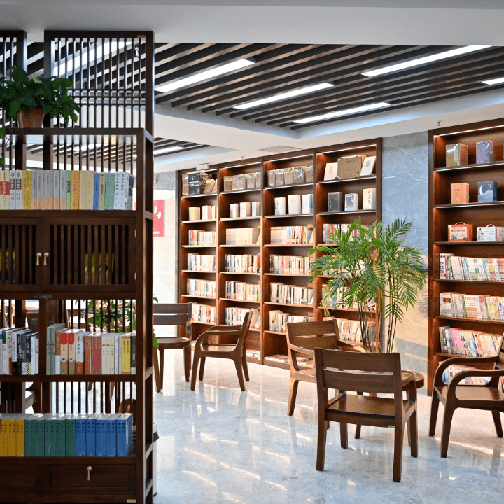 放假想带孩子阅读,昭义书院的书很多,环境也好,是个好去处睢河街道