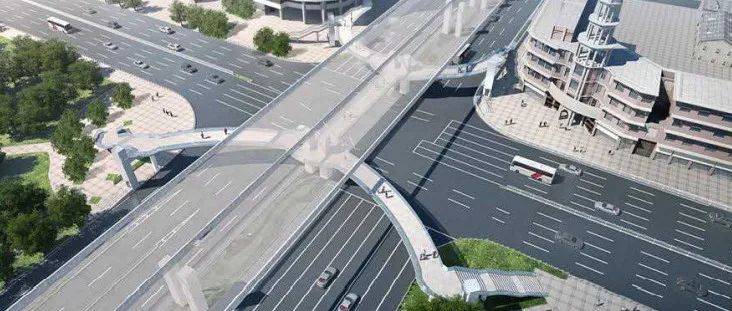 上海人行天桥即将大变样!来看效果图!_象限_延安路_陕西路