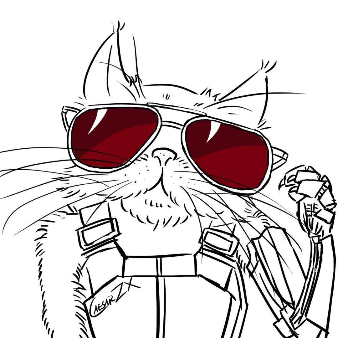 奖励|【白夜谈】猫与赛博朋克