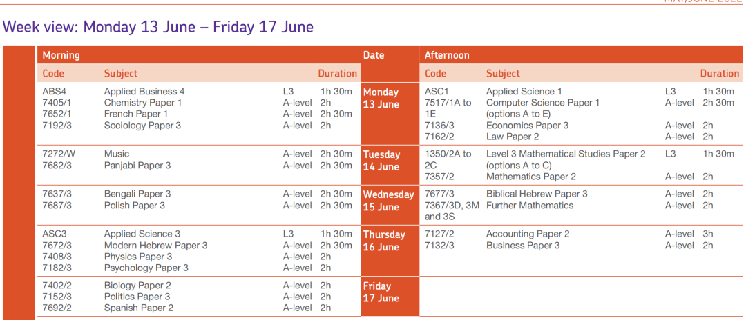 进行|最新官方反馈！2022年夏季A-level/GCSE考试将如期举行！（附考试时间表）