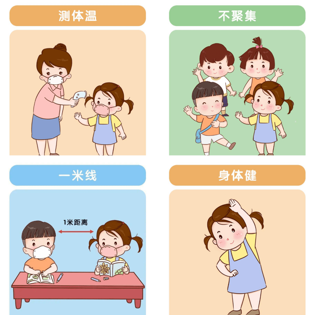 幼儿园防疫简单图片图片