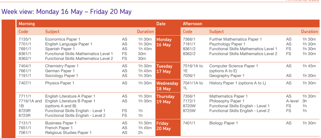 进行|最新官方反馈！2022年夏季A-level/GCSE考试将如期举行！（附考试时间表）