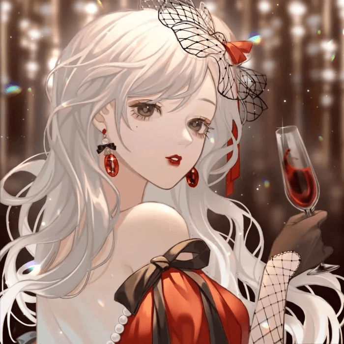 又纯又欲的动漫男女生头像