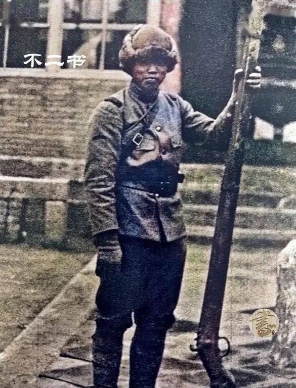 老照片日军1931年侵略东北三省这些色彩展现了恶魔的模样