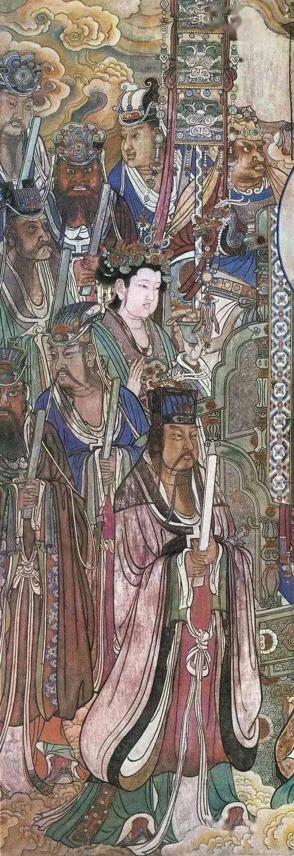 永乐宫壁画朝元图高清欣赏