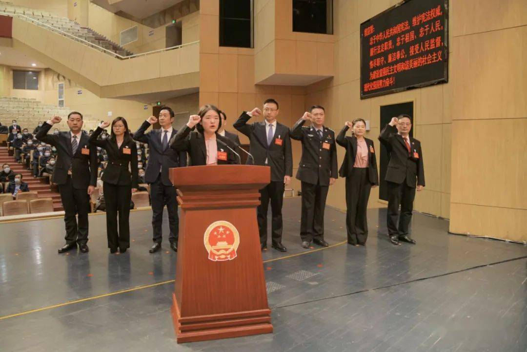 臧冲,唐坤,郭刚,周戍,王茜,马圣群为县人民政府副县长;选举王弋为县