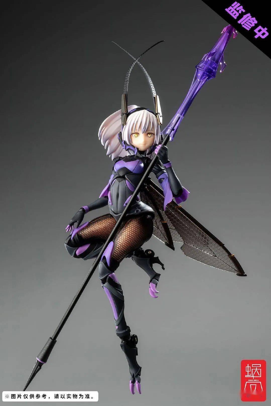 【紫色小蜜蜂】蜗之壳 argidae girl 蜂娘 bee-04