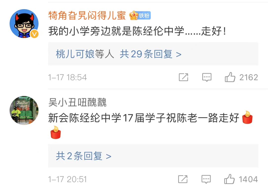 陈经纶逝世