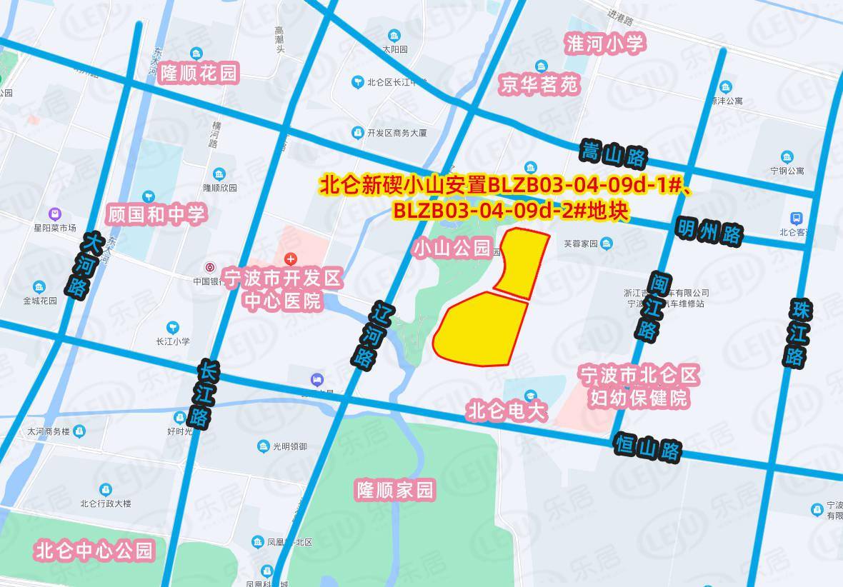 土拍快讯北仑区新碶街道地块以底价2390元㎡成交