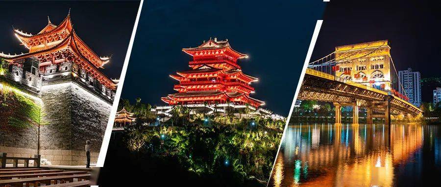 春节七天乐 | 去看一场文昌阁灯光水幕秀,开启多彩绚烂的一年_沙县