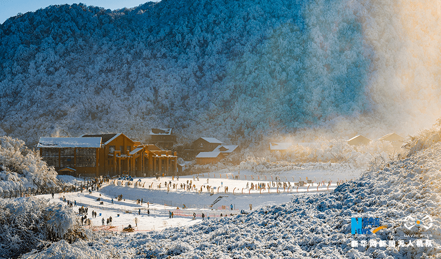 大雪|重庆金佛山：雪落景成 气势磅礴