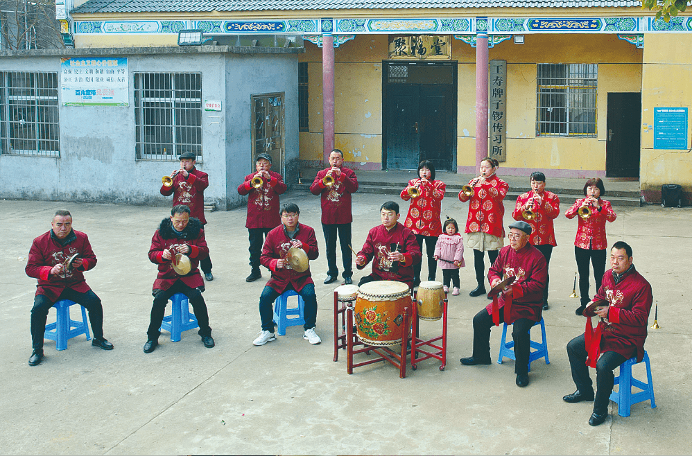 让王寿牌子锣得到发展,传承和保护第七代传承人王磊