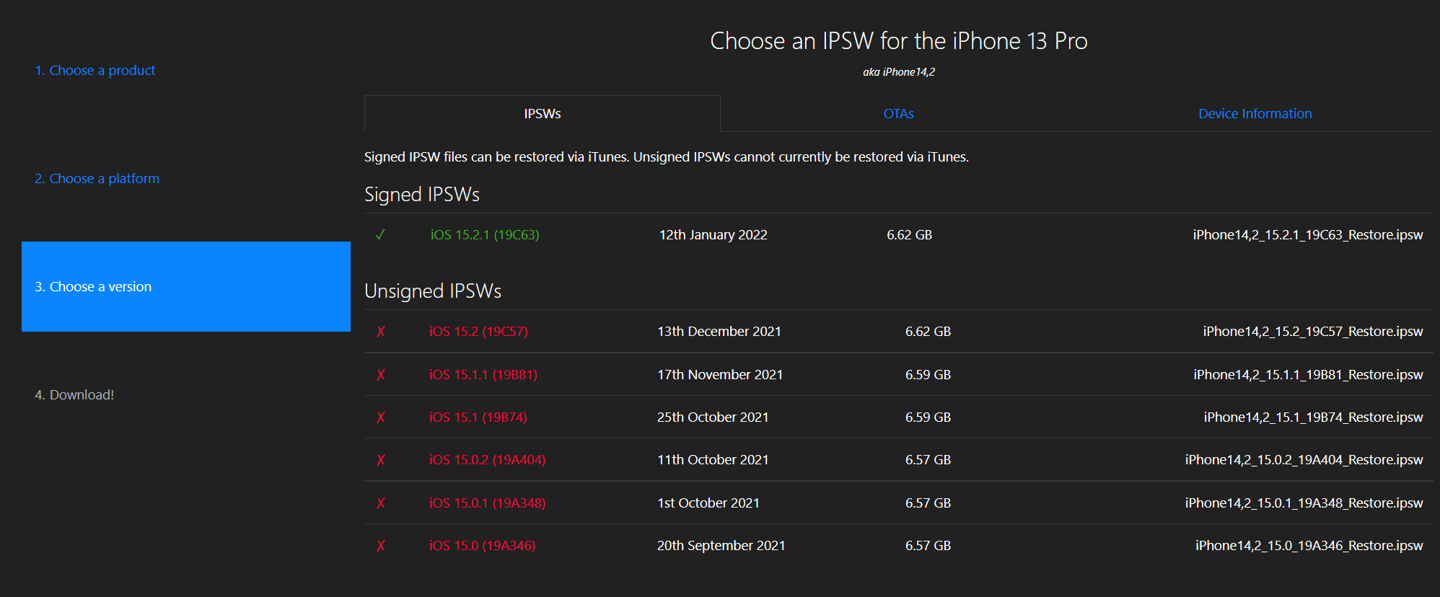 苹果 iOS 15.2 验证通道关闭，iPhone 升级 15.2.1 后无法降级