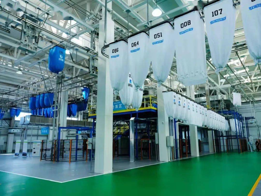 我为冬奥做贡献】2条冬奥专用"洗衣龙"高标准运转_洗涤_产业园区_纺织