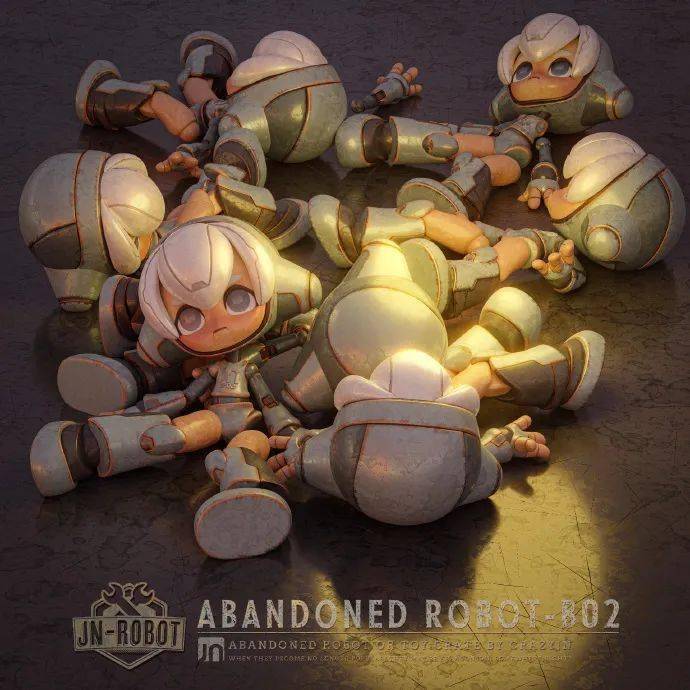 动物星球x疯景CrazyJN TOPUPU机器人，太可爱了怎么办！