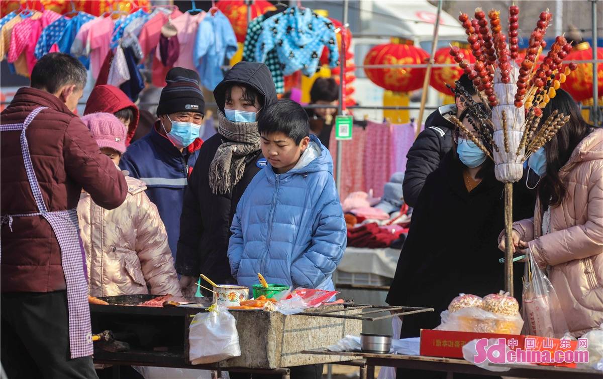 青岛李沧区虎山路大集图片