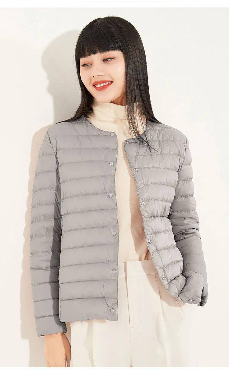 设计 显瘦10斤的羽绒服，百元内无敌！超大白鸭绒，蓬松保暖~