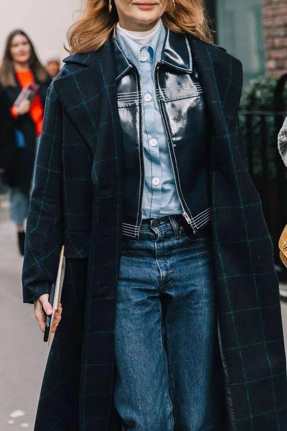 整体 冬天叠穿混搭保暖又时髦