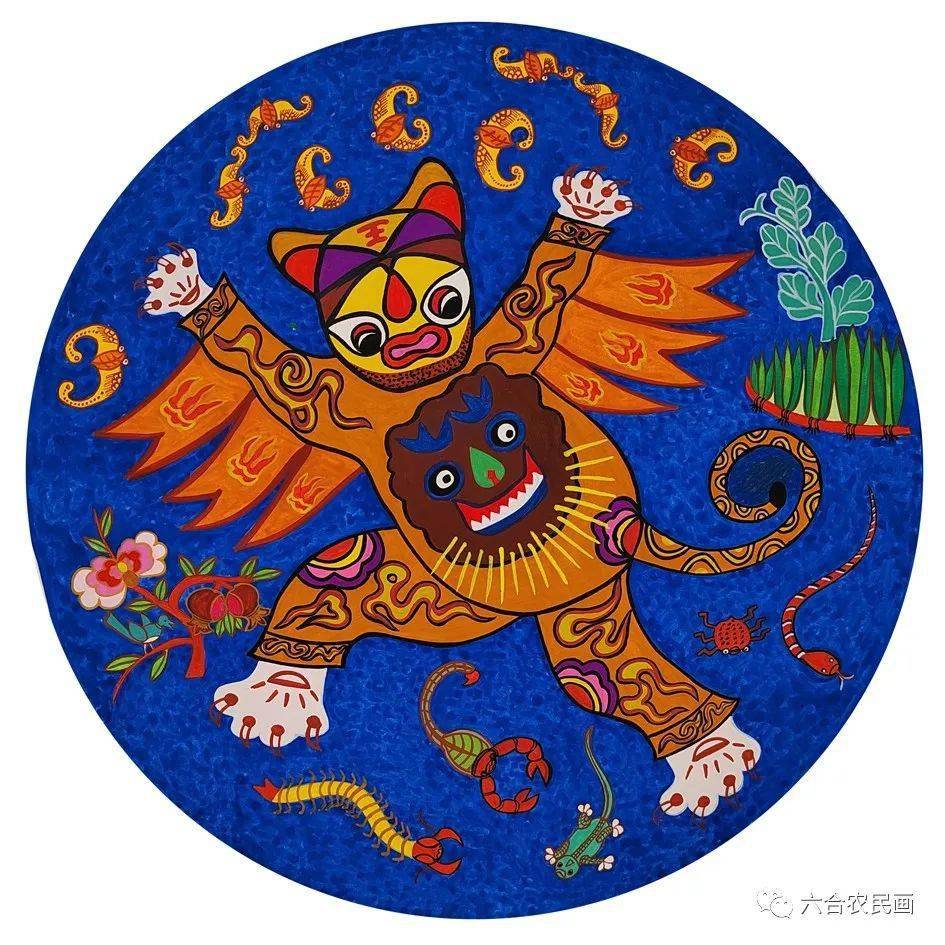 2022非遗迎新作品展农民画中品年味