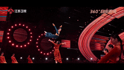 XR舞台、自由视角、虚拟拍摄、绿背抠像合成，这些舞台科技应用都在2022江苏卫视春晚