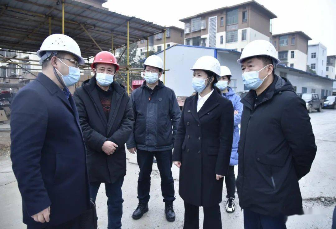 邵阳北塔区长姚文娟调研邵阳市第三人民医院等项目
