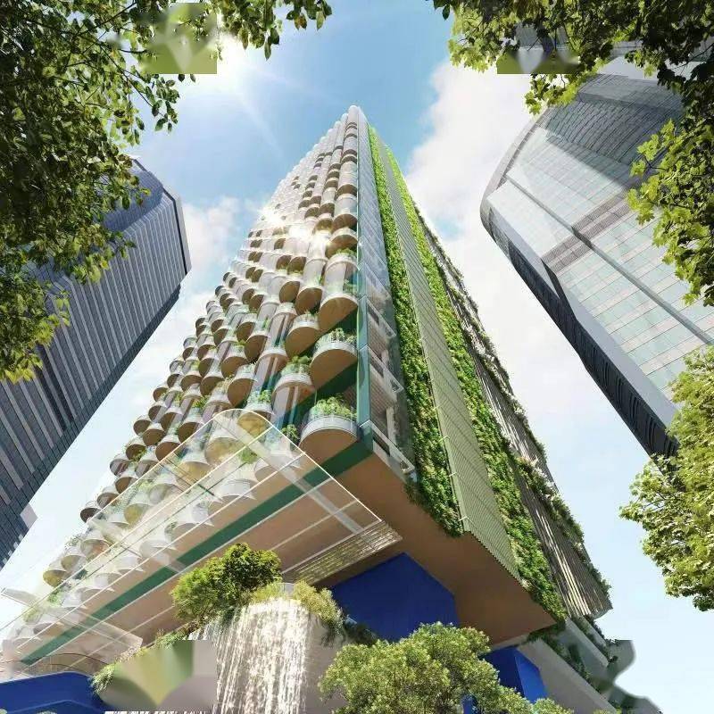 绿化率350的空中花园74未来建筑taikoogreenribbon丨奥雅纳