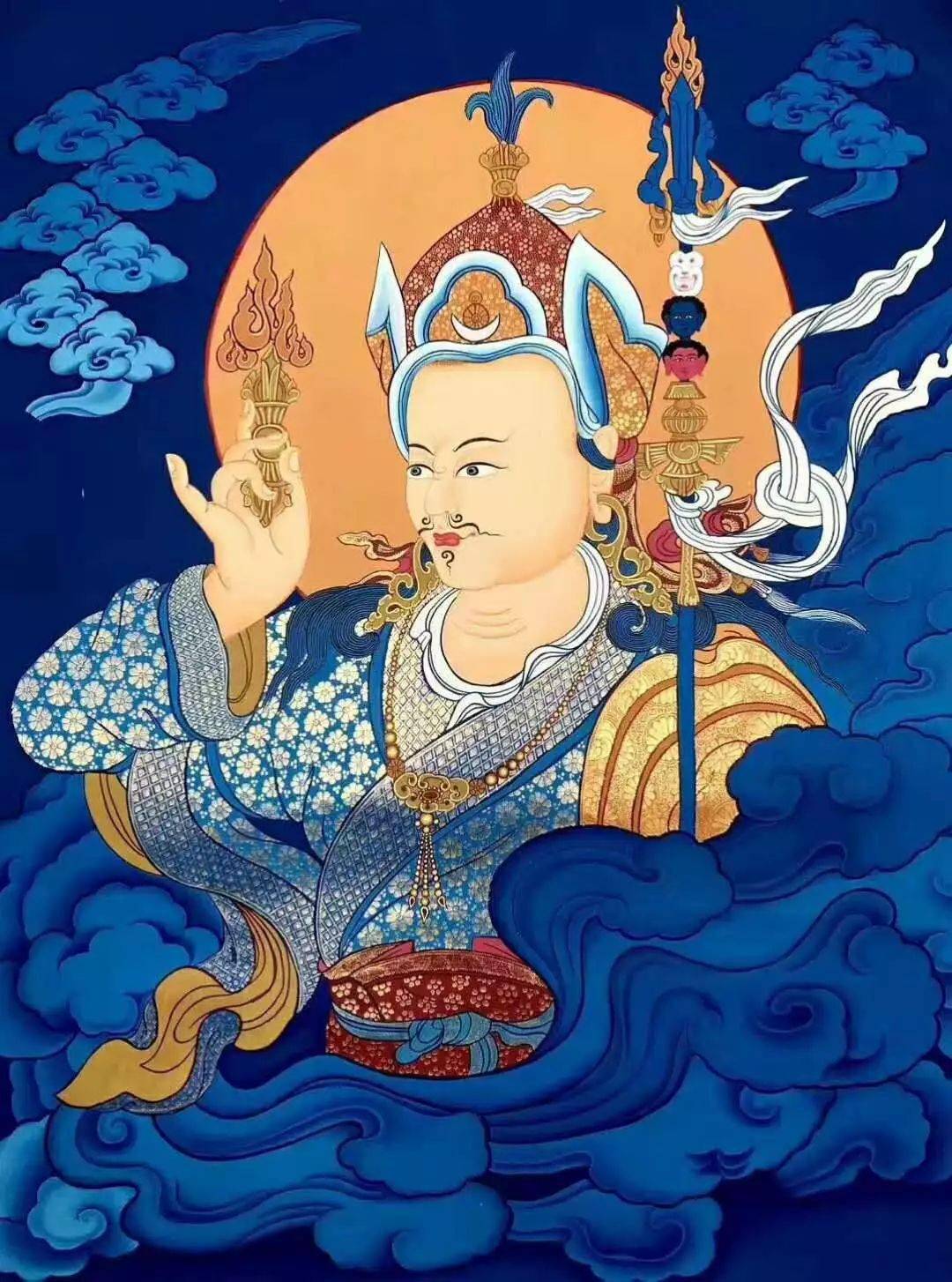 经历十二种艰难苦行考验第五个艰难苦行之后尊者帝洛巴大师,在一年之