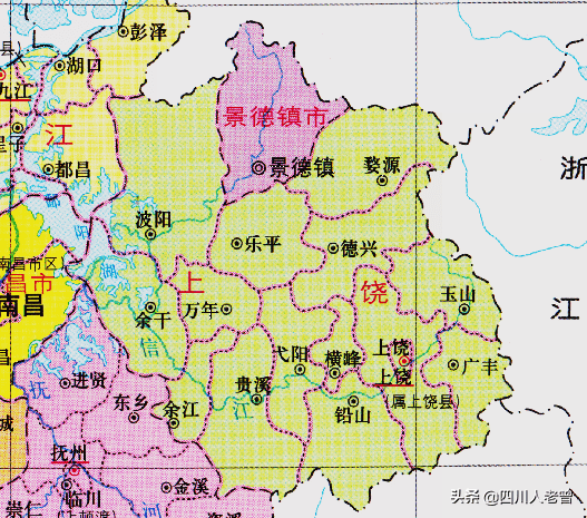 鷹潭市升格為地級市,設月湖區;上饒地區的貴溪,餘江2縣劃歸鷹潭市,同