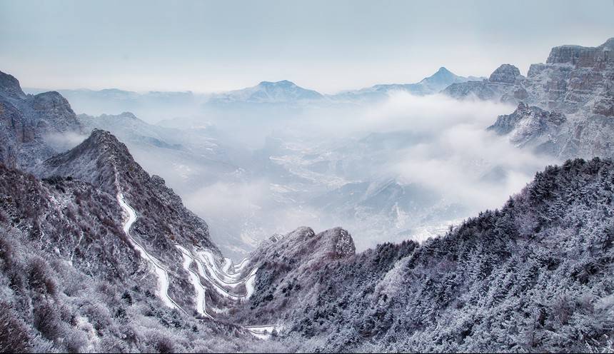 太行|安阳林州：雪后江山如画