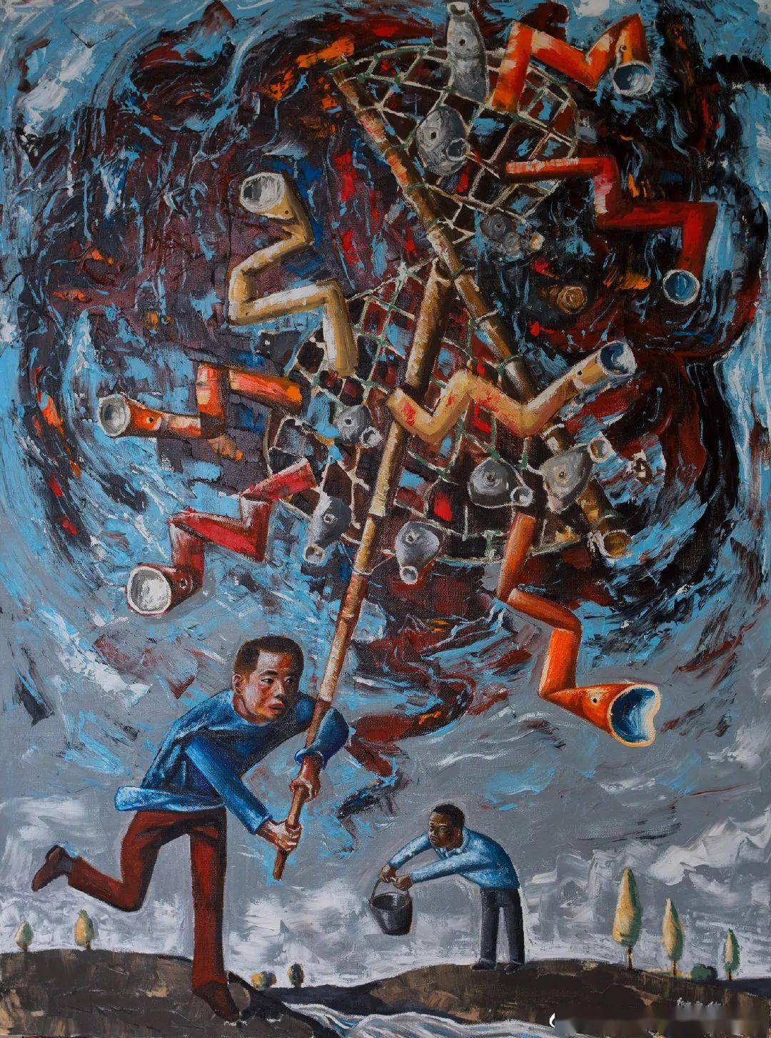 "疯子"艺术太疯狂,教授是真疯还是假疯?