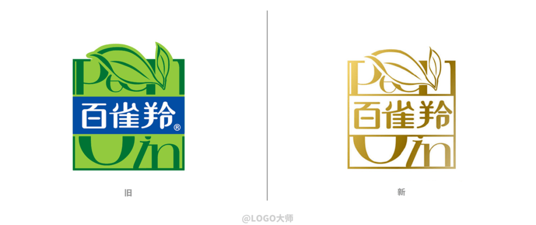 百雀羚logo设计图片
