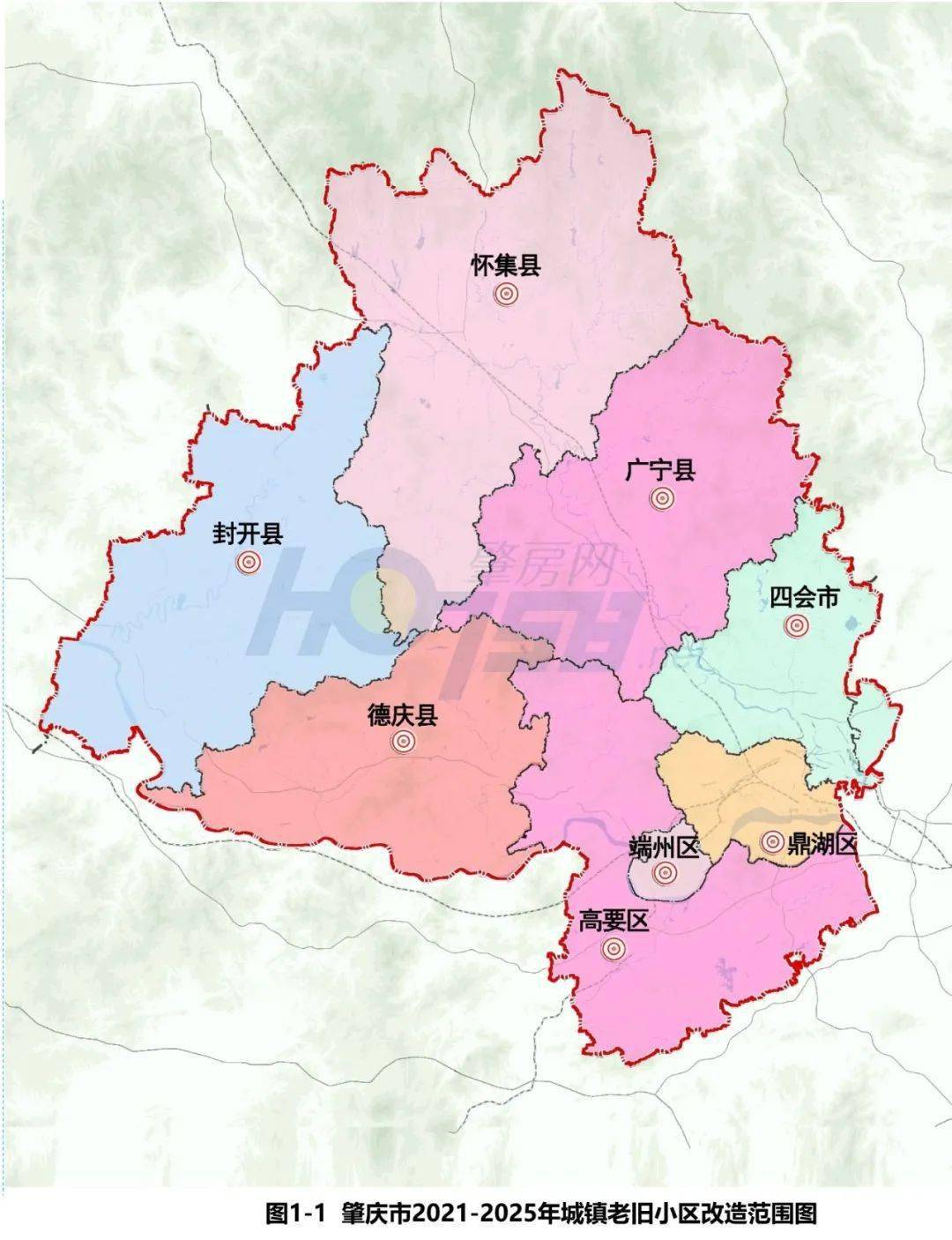 超764亿肇庆重点规划曝光涉及第二中学迁建小区改造综合体等
