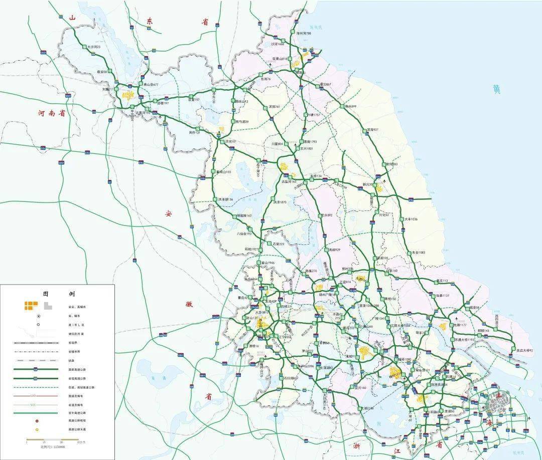 2022春节江苏省公路网出行指南