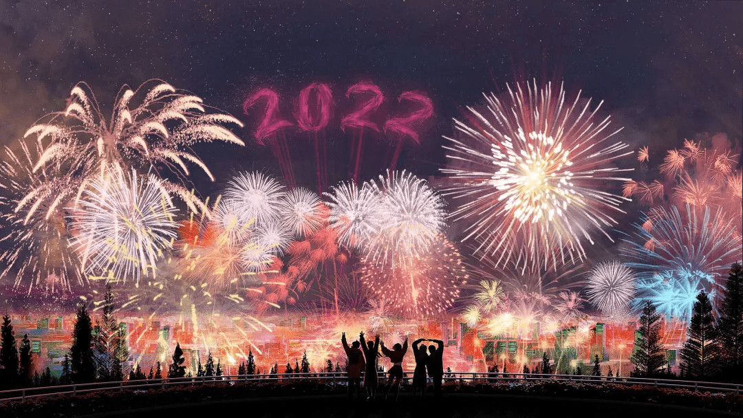 除夕人间最美是今宵万家灯火是团圆