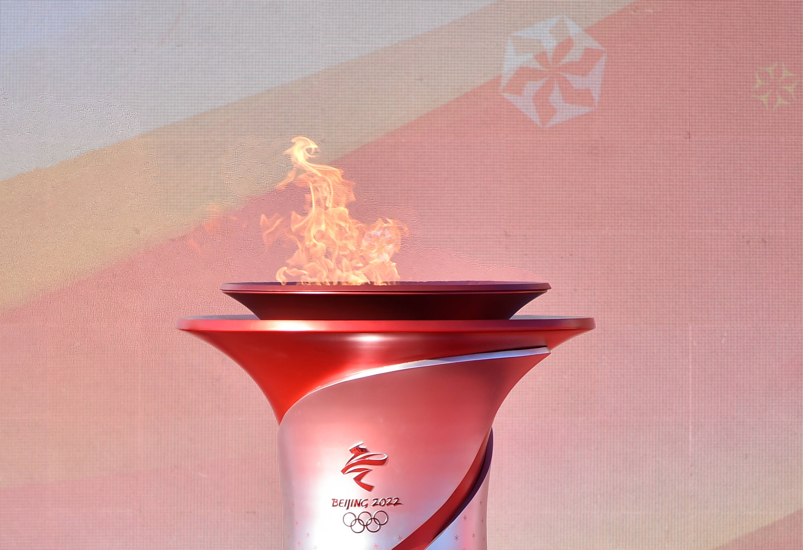北京冬奥会火炬台设计图片