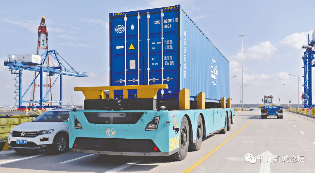 阳逻港繁忙有序却难见人影为何