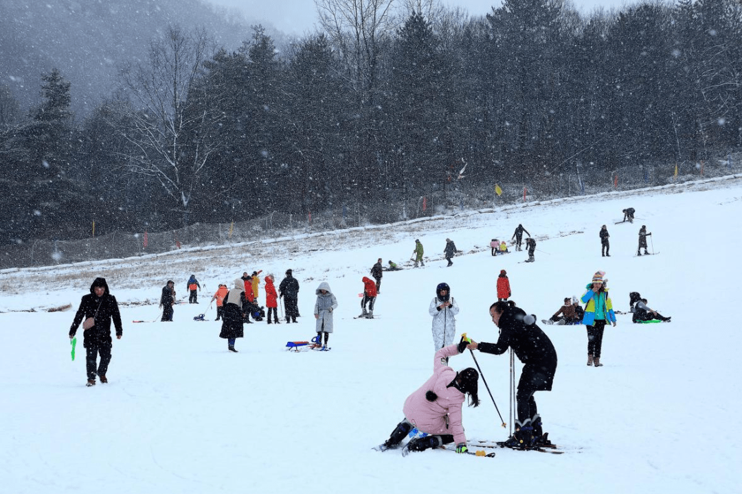 需要领略正宗的冰雪运动乐趣还得去光雾山大坝滑雪场这里有巴中市最