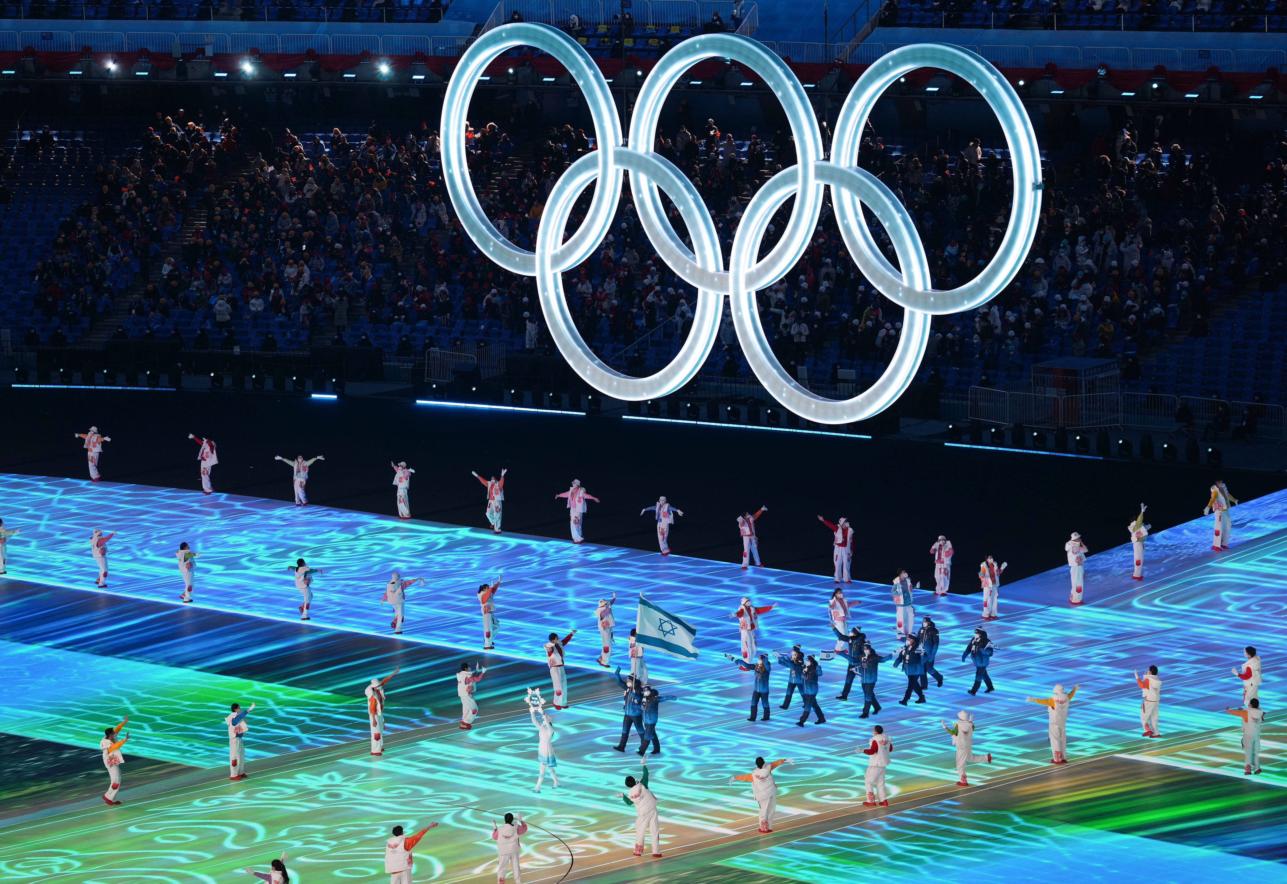 冬奥会开幕式唯美图片图片