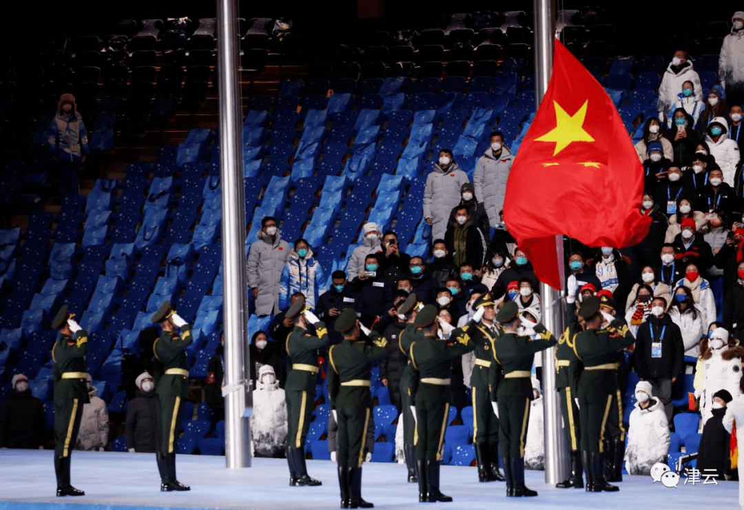 苗苗_冬奥会_国旗