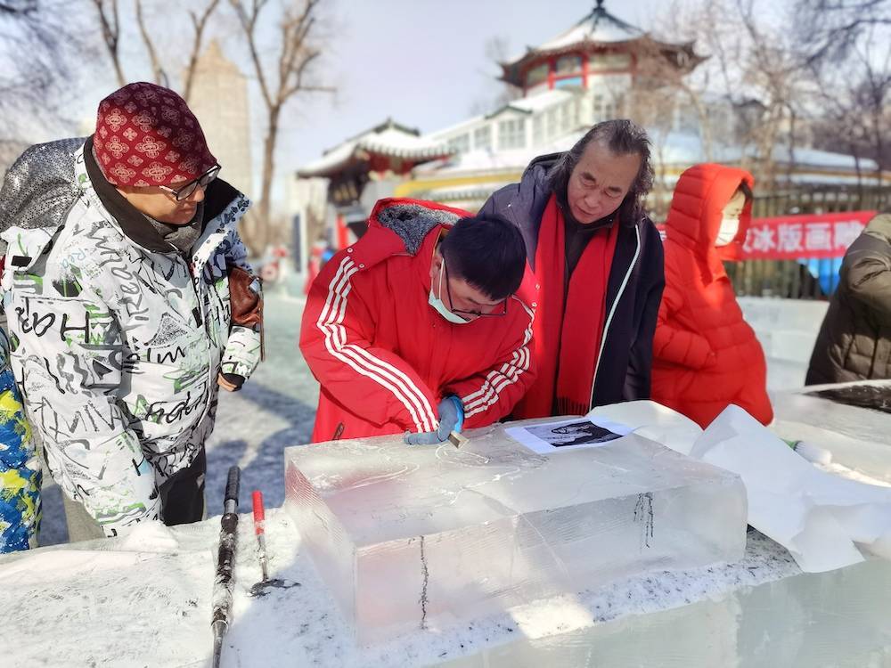 香坊区|东北冰雪故事 ② 百年公园里的冰灯游园会