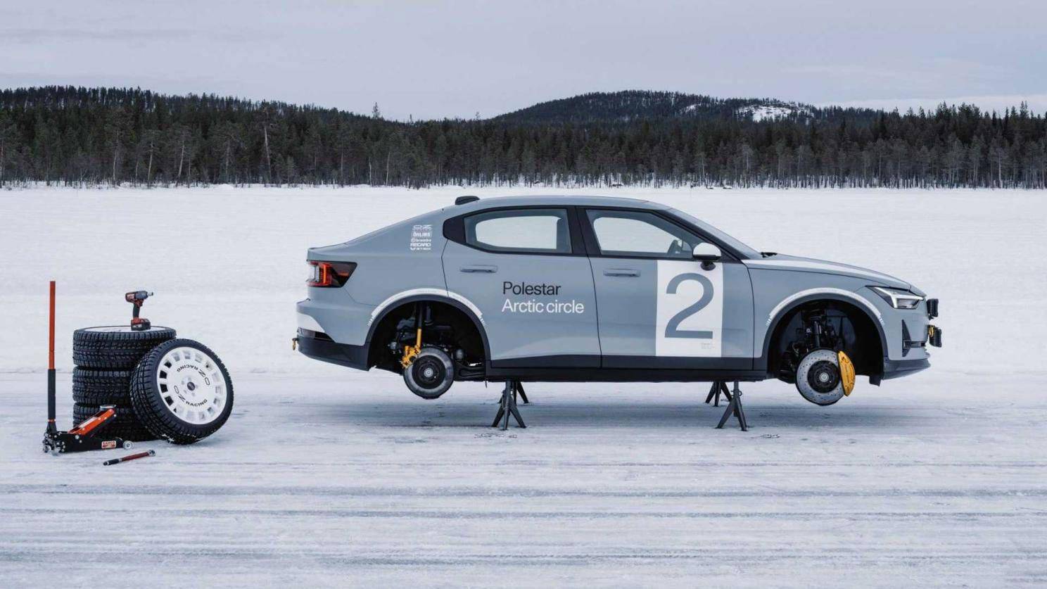 搭拉力赛车套件极星2arcticcircle原型车官图