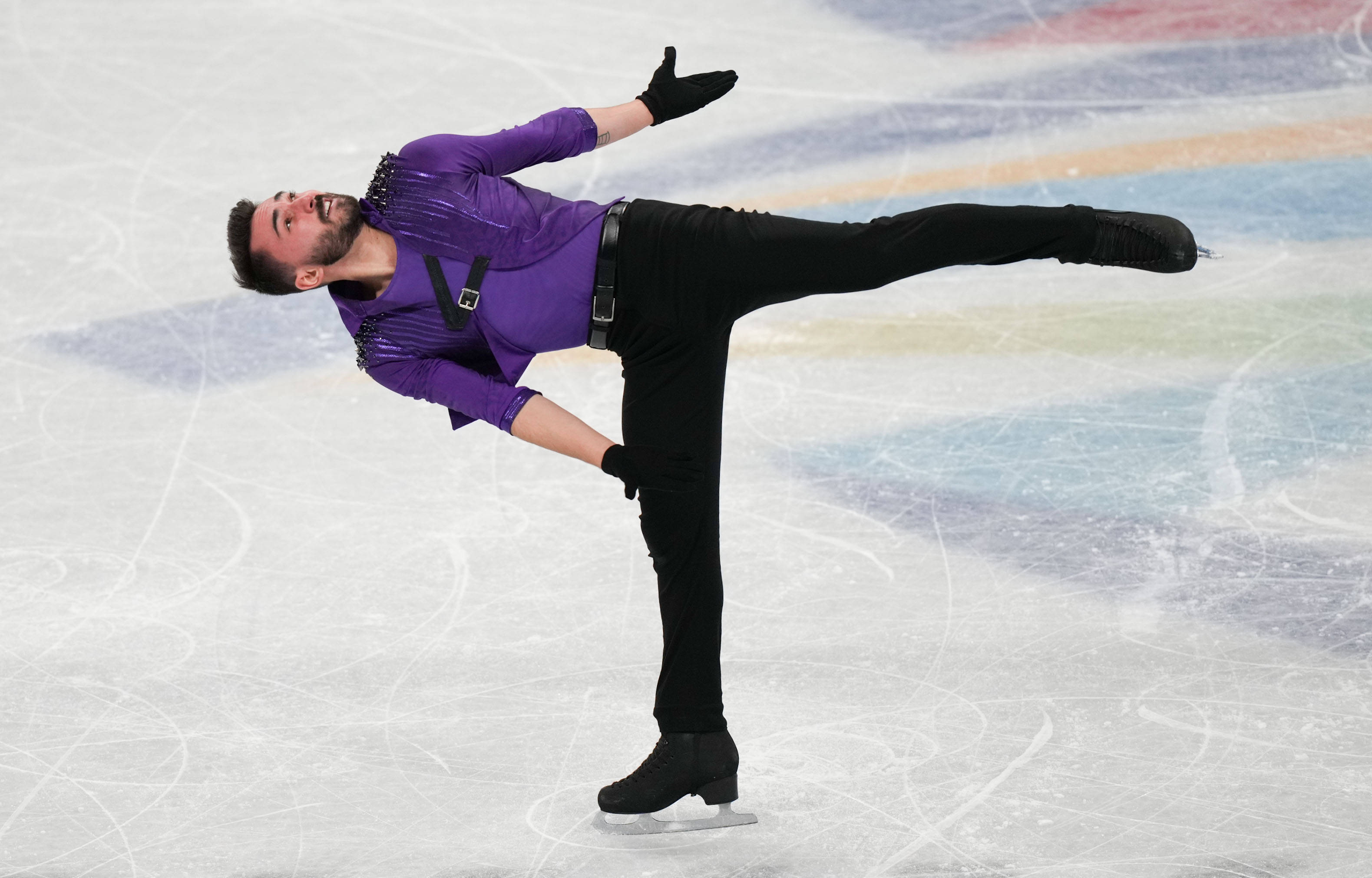 花样滑冰男单短节目比赛赛况