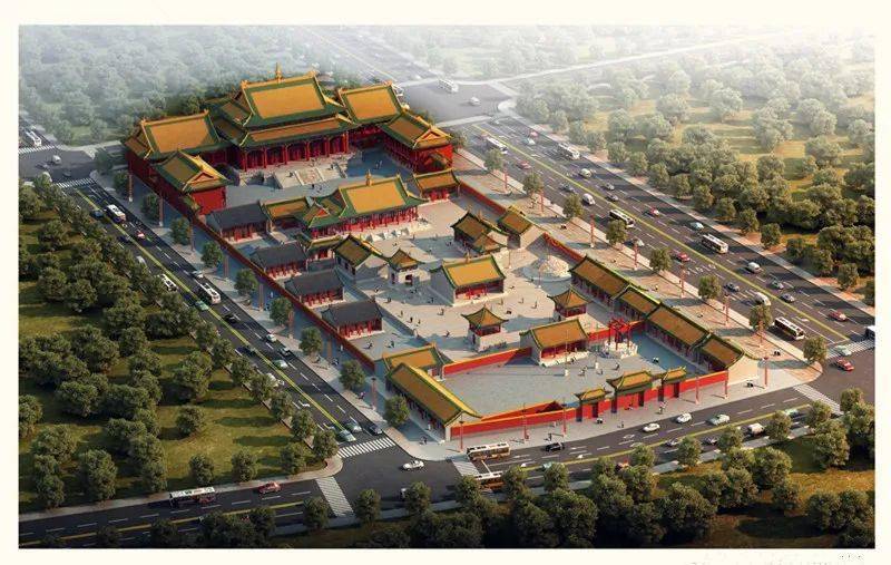 皇寺史话 | 皇寺庙宇的整体布局_配殿_围墙_寺院