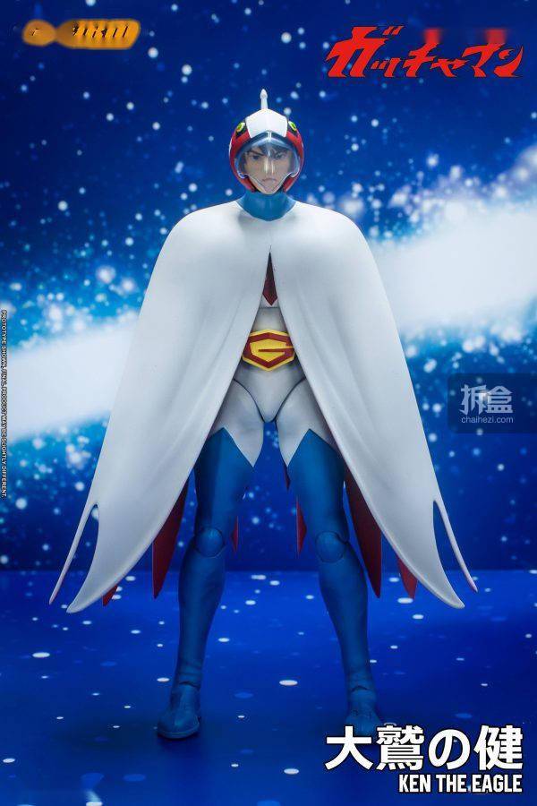 铁雄|STORM TOYS 科学忍者队 G1号 大鷲の健 一号铁雄 可动人偶