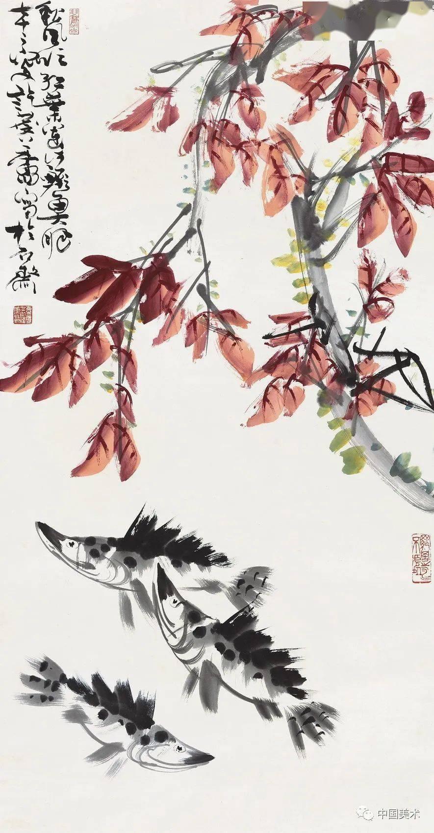 大师画鱼年年有余