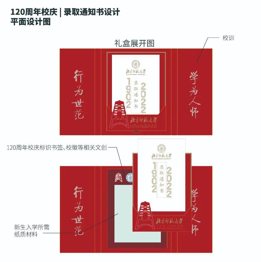 投票北京师范大学首届录取通知书设计大赛投票开始啦