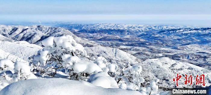 六盘山|春雪后的六盘山 美若山水画卷