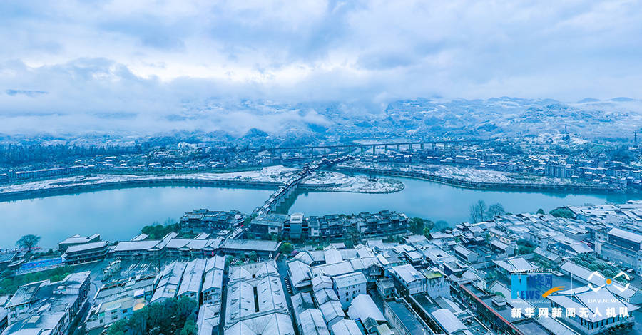 古镇|重庆：春雪与千年古镇“绝美相拥”