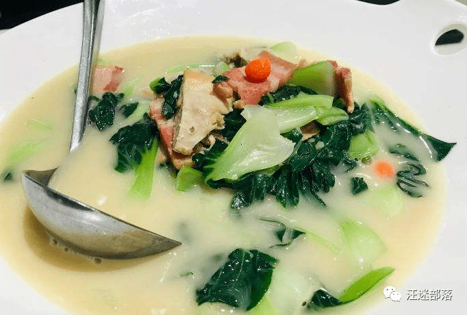 陈其昌河蚌咸肉烧青菜