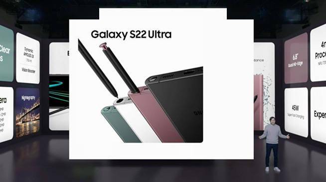 系列|三星Galaxy S22系列发布:超大杯内置S Pen,还能解锁专属色